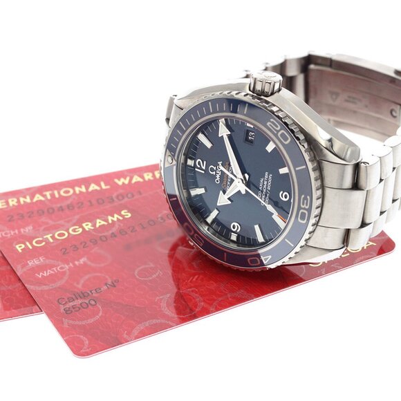 OMEGA Seamaster Planet Ocean 232.90.46.21.03.001 Date AT Men's Watch_877551 - Picture 1 of 6